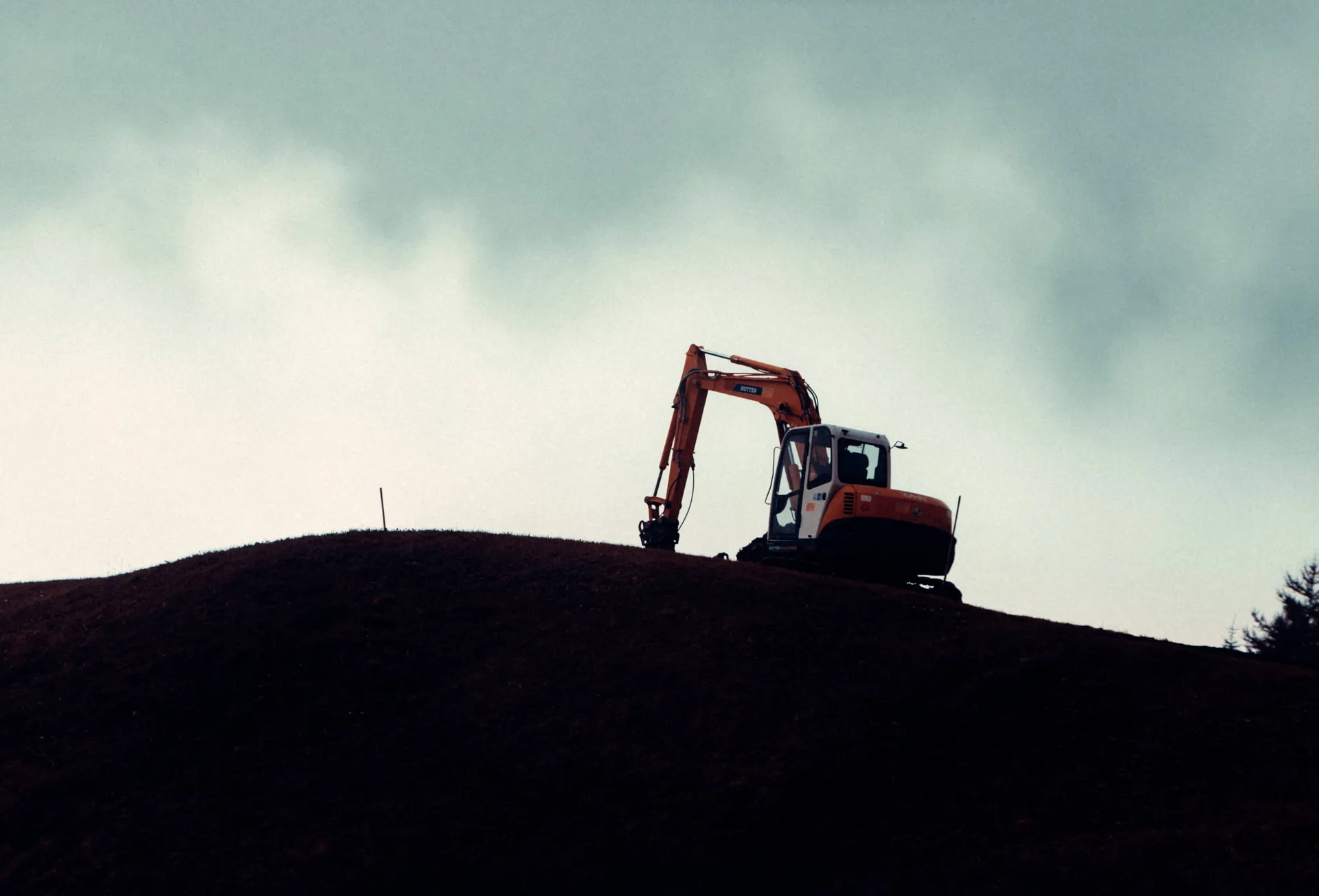 Ray Excavating and grading call to action