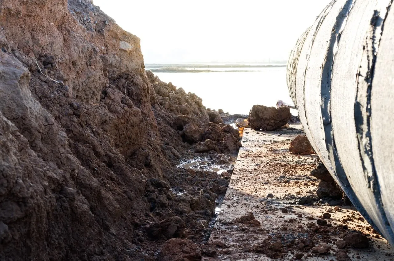 Ray Excavating septic tank